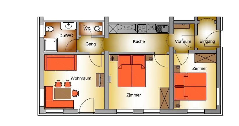 Apartment Kolb Hippach Exterior foto